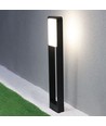 V-Tac lampe LED de jardin 10W - Noir, 80 cm, IP65, 230V