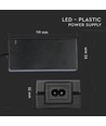 Alimentation 60W / 24V DC pour rubans LED - 2.5A, IP44 pièces humides