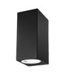 Applique murale GU10 avec éclairage haut/bas - IP44 extérieur, sans source lumineuse