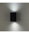 Applique murale GU10 avec éclairage haut/bas - IP44 extérieur, sans source lumineuse