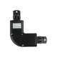 Connecteur en L V-Tac pour rails - Noir