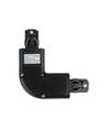 Connecteur en L V-Tac pour rails - Noir