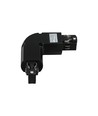 Connecteur en L V-Tac pour rails - Noir