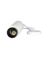 V-Tac suspension moderne - Blanc avec noir, Ø8 cm, GU10