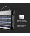 Lampe anti-insectes V-Tac - 2x8W, intérieur, lumière UV, couvre 50m²