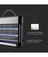 Lampe anti-insectes V-Tac - 2x10W, intérieur, lumière UV, couvre 80m²
