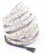 Ruban LED 5 mètres 12W/m RGB+WW - 24V DC, IP20, 60 LED par mètre