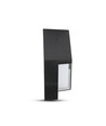 Applique murale 7W - IP65 extérieur, carrée, noire, source lumineuse incluse