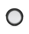 Applique murale LED 12W - IP65 extérieur, Ronde, noire, source lumineuse incluse