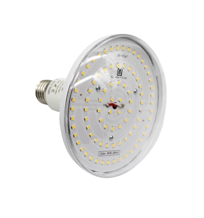 Lampe de croissance LED E27 28W - Full spectrum, angle de diffusion 120 degrés