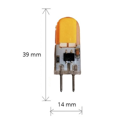 Ampoule LED KAPPA3 GY6.35 1,6W dimmable - 12V-24V DC