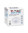 Détecteur de plafond V-Tac en saillie - compatible LED, blanc, infrarouge, IP20 intérieur