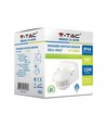 Capteur de mouvement V-Tac - compatible LED, blanc, infrarouge PIR, IP44 extérieur