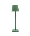 Lampe de table LED rechargeable Intérieur/extérieur - Verte, tactile dimmable, CCT, IP54 extérieur