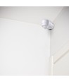 V-Tac Détecteur de mouvement pour angles - compatible LED, blanc, angle réglable, PIR infrarouge, IP65 extérieur