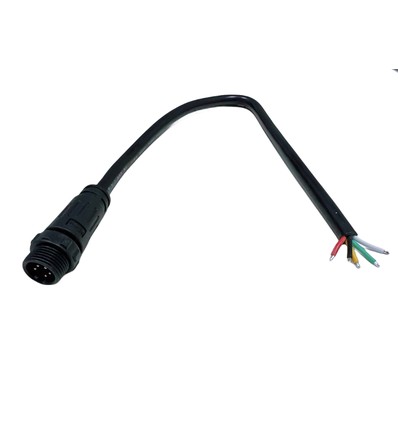 Câble de démarrage pour éclairage sauna RGBW - 25 cm