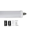 Réglette LED complète 120cm 36W étanche, câblage traversant - 130lm/W, IP65, 6 ans de garantie