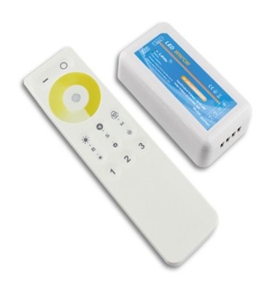 Contrôleur CCT avec télécommande - RF sans fil, 12V (144W), 24V (288W)