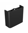 Applique murale haut/bas 2W Luna - IP54 extérieur, CCT, 3 couleurs de lumière, noir, source lumineuse incluse
