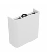 Applique murale haut/bas Luna blanche 2W - IP54 extérieur, CCT, 3 couleurs de lumière, source lumineuse incluse