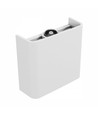 Applique murale haut/bas Luna blanche 2W - IP54 extérieur, CCT, 3 couleurs de lumière, source lumineuse incluse