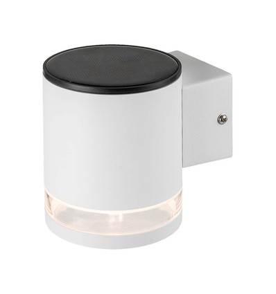 Applique murale solaire LED 0,55W - IP54, Blanc