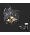 Applique murale solaire LED 9W - Détecteur PIR