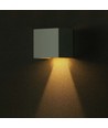 Applique murale solaire LED 3W - IP65, Blanc, détecteur