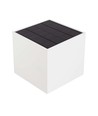 Applique murale solaire LED 3W - IP65, Blanc, détecteur