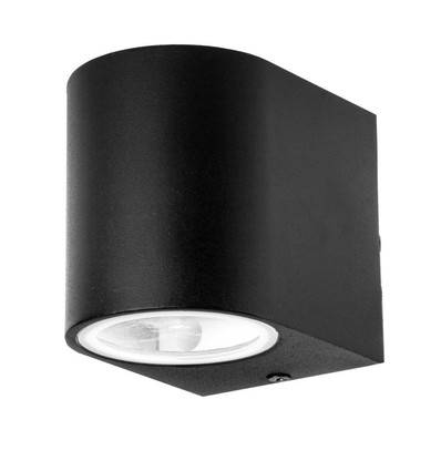Applique murale ronde GU10 - IP44 extérieur, sans source lumineuse