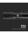V-Tac lampe LED 10W - 1000 lumens, rechargeable, IP54