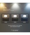 Lampe LED 12W à capteur - IP20 intérieur, CCT, puce LED Samsung, capteur PIR, source lumineuse incluse