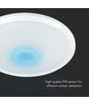 Lampe LED 12W à capteur - IP20 intérieur, CCT, puce LED Samsung, capteur PIR, source lumineuse incluse