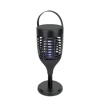 Lampe anti-insectes solaire V-Tac - Noir, 3-en-1, IP24