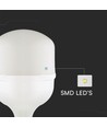 Ampoule LED E27 60W - T160, avec adaptateur de douille E40