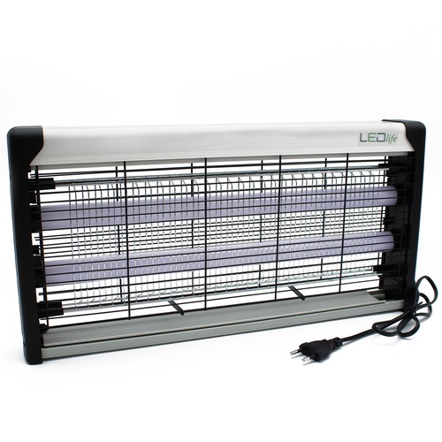 Lampe anti-insectes LEDlife, LED - 8W, intérieur/couvert, lumière UV, 20m2