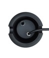 Lukka Connect spot encastré - Rond, Alu, GU10, câblage traversant