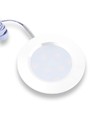 Lot de 3 spots pour meubles Reco68 - Blanc mat, avec alimentation incluse