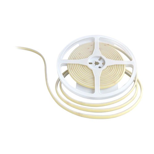 Ruban LED COB étanche 5m 10W/m - 24V DC, IP67, 320 LED par mètre, LED COB