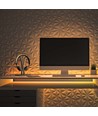Ruban LED COB 5m 10W/m couleur Ambre - 24V DC, IP67, 320 LED par mètre, COB LED