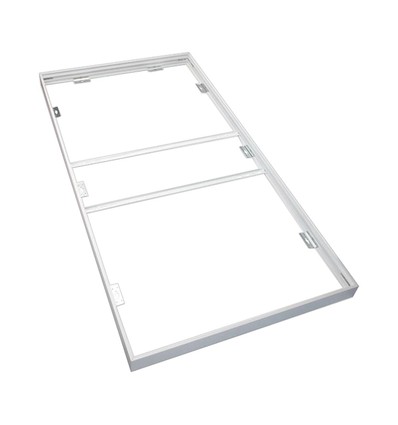 Cadre V-Tac pour panneau LED 120x60 - Montage facile avec vis, bord blanc