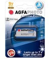 B1 1 pièce batterie AgfaPhoto - Alcaline, 9V