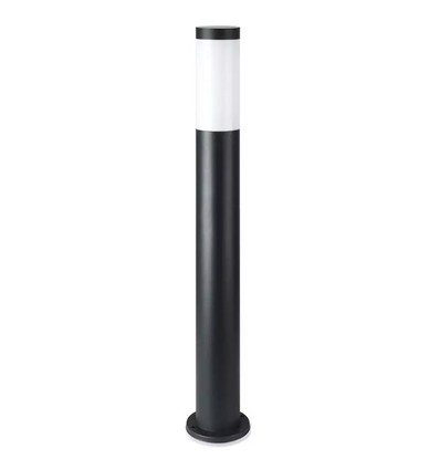 Applique extérieure V-Tac noire - 80 cm, IP44, culot E27, sans source lumineuse