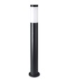 Applique extérieure V-Tac noire - 80 cm, IP44, culot E27, sans source lumineuse