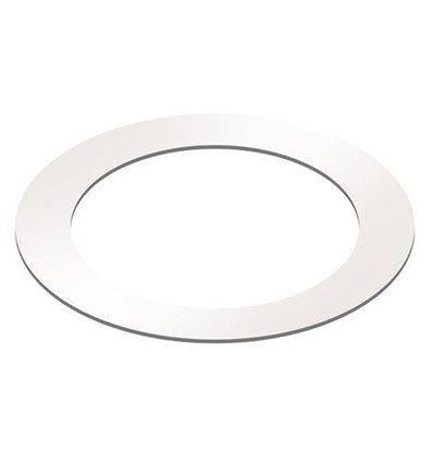 Anneau d'agrandissement blanc - Trou : Ø16 cm, Dimensions : 21 cm, compatible avec panneau encastré LED V-Tac 12W