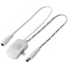 Capteur PIR blanc pour bande LED - 12V (60W), 24V (120W), avec bornes à vis