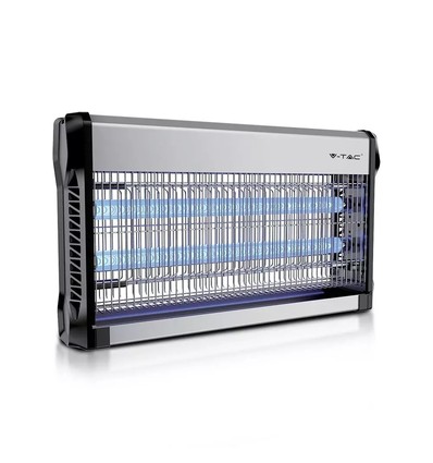 Lampe anti-insectes V-Tac - 2x15W, intérieur, lumière UV, couvre 100m²