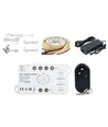 Kit ruban LED COB pour escalier, 11W par marche - 24V DC, IP20, Jusqu'à 16 marches, avec capteur + télécommande