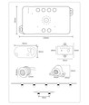 Kit ruban LED COB pour escalier, 11W par marche - 24V DC, IP20, Jusqu'à 16 marches, avec capteur + télécommande