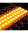 Module LED 1,1W - 12V DC, IP66, étanche jaune, idéal pour enseignes et solutions spéciales